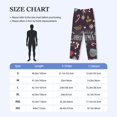 thumbnail image 4 of Gaeub Merry Christmas Print Mens Pajama Pants,Lounge Pants With Pockets And Drawstring-X-Large, 4 of 6