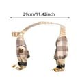 thumbnail image 5 of 2Pack Clearance Sale! Pet Clothes For Dogs And Cats Durable Polyester Outdoor Indoor Wear Comfortable Lomi Brown Plaid Design Pet Clothes Birthday Gift For Pet Dog Cat XXL, 5 of 7