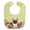 Black & White, variant on Easter Eggs French Bulldog Black Baby Bib