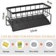 thumbnail image 2 of Organizador para fregadero de cocina, soporte para esponja, caja de almacenamiento para fregadero, soporte para esponja, organizador de fregadero de cocina de metal para esponjas, cepillado, paño de, 2 of 4