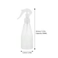 thumbnail image 2 of WHAMVOX 5Pcs Pump Spray Bottle Plastic Transparent for Window Cleaning at Travel, 2 of 7