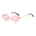 thumbnail image 4 of Gafas de sol sin montura Hugo Protección UV400 Rosado para mujer, 4 of 9