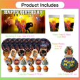 thumbnail image 2 of Warriors Cats Birthday Cups Party Supplies Decor Backdrop Paper Plates Fans Decorations Banner, 2 of 7
