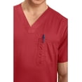 thumbnail image 3 of Cherokee Workwear Revolution Men Scrubs Top V-Neck WW670, 3 of 9