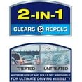 thumbnail image 4 of Rain-X 5079274-2 Latitude 2-In-1 Water Repellent Wiper Blades, 16 Inch Windshield Wipers (Pack Of 1), Automotive Replacement Windshield Wiper Blades With Patented Rain-X Water Repellency Formula, 4 of 5