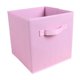 thumbnail image 5 of Cubo de almacenamiento plegable, cesta abierta, cesto de ropa plegable para la familia rosa, 5 of 9