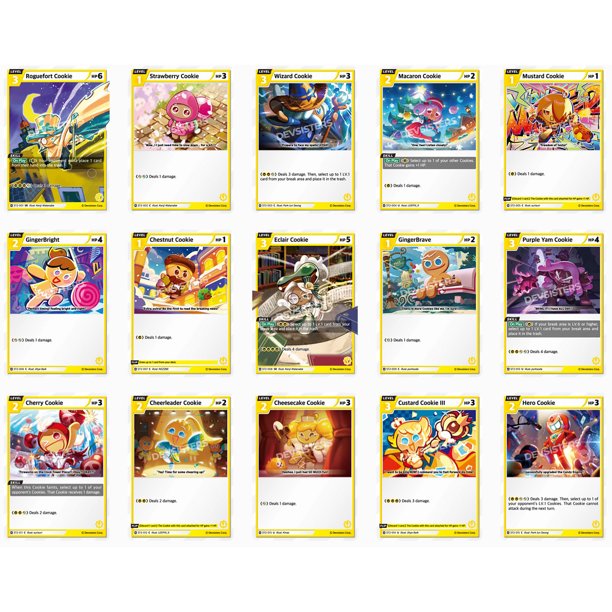 CookieRun: Starter Deck Yellow - Walmart Business Supplies