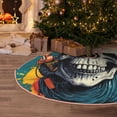 thumbnail image 5 of Sikiie Modern Hip-Hop Skull Nativity Christmas Tree Skirt, Jesus Christian Winter Holiday Tree Mat Decoration(30-48IN)30", 5 of 6