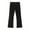 Black, variant on Men's Slim Fit Flared Jeans Comfort Denim Pants 60s 70s Retro Trousers Bell Bottoms Jeans For Men