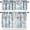 Ocean Animal -10, variant on Nautical Kitchen Curtain Tiers and Valance Curtain Sets Ocean Animal Landscape Decorative Cafe Curtains Set for Kitchen Living Room Bathroom 54x18 & 27x24x2, 3 Panel