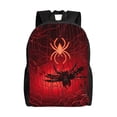 thumbnail image 1 of Fotbe Black Spider Web With Spiders Mochila de Viaje para Laptop, Mochila Ejecutiva Delgada y Resistente 15.6", 1 of 8