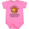 thumbnail image 3 of Inktastic Someone in Arizona Loves Me Boys or Girls Baby Bodysuit, 3 of 5