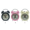 thumbnail image 4 of Reloj despertador Billuyoard Metal Doble Campana Vintage Negro, 4 of 6