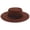 Coffee, variant on Big Wide Brim Fedora Hat for Women: Felt Panama Rancher Hat - for Daily Commutes, Dates, and Small Party