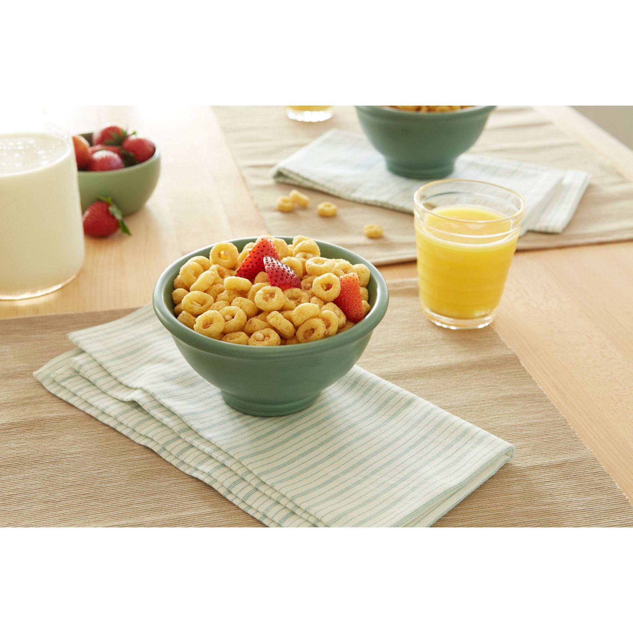 Malt-O-Meal Golden Honey O's Breakfast Cereal, 36 OZ Resealable Cereal Bag