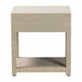 thumbnail image 3 of bali & pari Nata Bohemian Woven Natural Grasscloth 1-Drawer Nightstand, 3 of 6