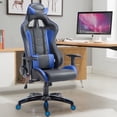 Costway High Back Executive Racing Reclining Gaming Chair Swivel PU