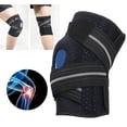 thumbnail image 4 of Knee Support, Adjustable Knee Support Knee Joint Protector  For Adult For Movement Gray, 4 of 8