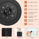 thumbnail image 4 of Mini calentador de ventilador de cerámica que ahorra energía con calentamiento rápido en 3 s, protección contra vuelcos y sobrecalentamiento, 3 modos, para baño, oficina, sala de estar, 4 of 4