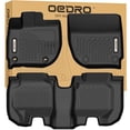 thumbnail image 2 of OEDRO Floor Mats Fit for 2016-2022 Honda HR-V, Custom Fit HRV Floor Liners, Front & 2nd Row Liner Set, Black All Weather HR-V Car Mats TPE Accessories, 2 of 4