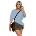 thumbnail image 5 of MOYIKO Oversized T Shirts for Women Short Sleeve Loose Fit Crewneck Tees Summer Tops, 5 of 7