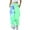 Mint Green, variant on Tie Dye Sweatpants Women Fashion Color Block Drawstring High Waisted Joggers Cinch Bottom Sweatpant