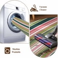 thumbnail image 6 of Rectangle Rug 2x3ft Area Rug,Abstract Colorful Stripe Line Art Area Rugs for Living Room Bedroom,Modern Geometric Minimalist Floor Mat Non-Slip Non-Shedding Carpet Indoor Accent Rugs, 6 of 9