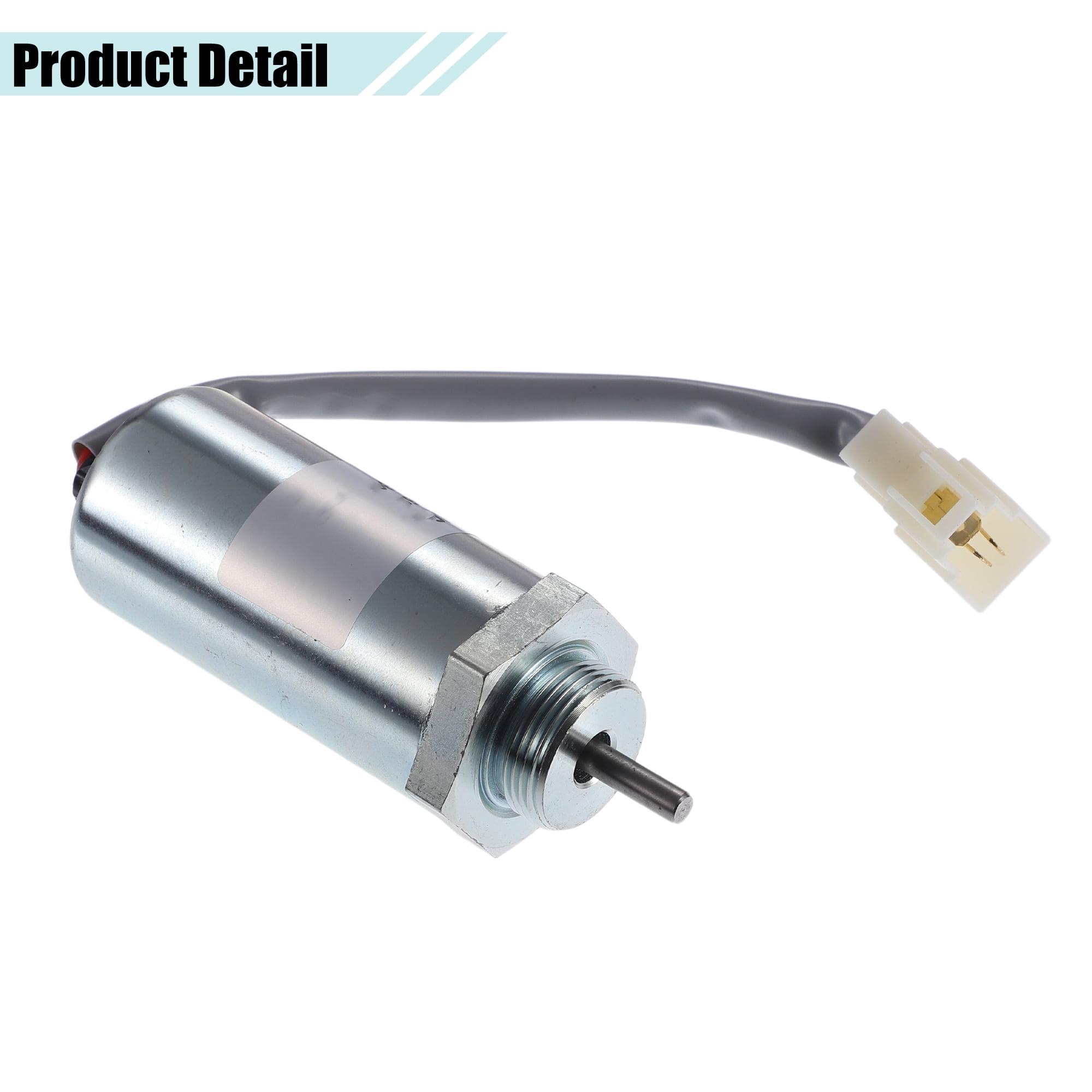 Unique Bargains Fuel Shut Off Stop Solenoid Valve for Isuzu Engines 3LD1 3LD2 4LE1