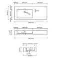 thumbnail image 6 of Vanity With Sink, Stone Resin Solid Surface Bathroom Vanity Basin Sink, Matte White Bathroom Vanity,Solid Surface Single Sink Vanity, Bath & Faucets Bathroom Vanities, 6 of 6