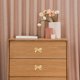 thumbnail image 3 of Pomos para armarios con forma de lazo - Tiradores de latón para puertas y muebles - Pomos vintage para cajones y cómodas, herrajes para armarios y roperos, 3 of 7