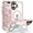 Pink, variant on YINLAI Clear Magnetic iPhone 16 Case with 360° Rotatable Holder , Shockproof Protective Case for iPhone 16 , Pink