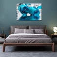 thumbnail image 5 of Canvas Wall Art for Bedroom Black and white bathroom Wall Decor Modern Art Wolf Animal Abstract Canvas Paintings Wall Artworks for Living Room Ready to Hang Pictures home Decoration-12x16 inches, 5 of 6