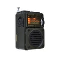 thumbnail image 1 of Radio compatible con Bluetooth, tarjeta de memoria alimentada por batería, Radio inalámbrica recargable envolvente de amplio rango, reproductor de música, 1 of 3