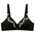 thumbnail image 2 of Summer Savings Clearance 2025! TAGOLD Womens Plus Size Bra Clearance,Summer Casual Bras for Womens,Womens Solid Lace Lingerie Bras Plus Size Underwear Bralette Bras Comfortable Bra, 2 of 5