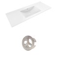 thumbnail image 1 of American Imaginations 48-in. W Ceramic Top Set White AI-20901, 1 of 1