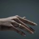 thumbnail image 2 of Anillo De Compromiso De Oro 10k Con Piedra Zirconia, 2 of 5