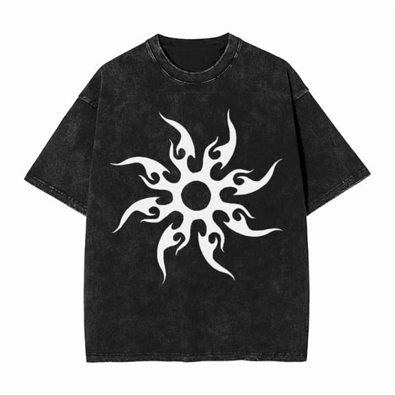 Oversized Washed Summer T-Shirt Forsakens Cotton T-Shirts Mem Women Trendy Cool Tshirt for Men Beach