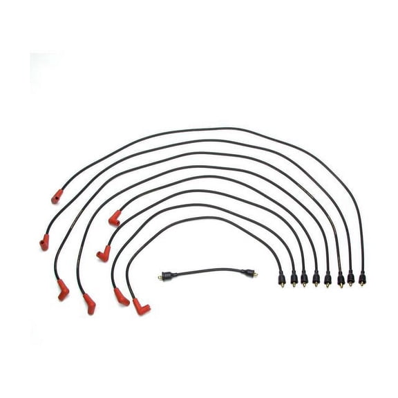 Spark Plug Wire Set - Compatible with 1966 - 1968, 1970 - 1972 Chevy C20 Pickup 1967 1971