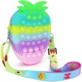 thumbnail image 1 of Bolso bandolera HUOGUO Pop Fidget Toys Strawberry Macaron, 1 of 4