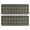 Black Buffalo Geometric, variant on Kitchen Rugs Sets Of 2,Beige Highland Cow Flower Pajama Pattern Anti Fatigue Kitchen Mat Rugs Non Slip Washable,Decorative Kitchen Floor Mats for Kitchen,Sink,Laundry,17"x47"+17"x47"