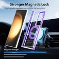 thumbnail image 3 of for Samsung Galaxy s24 Ultra Case [Compatible with Magsafe Wireless Charging] Magnetic Cover Ring Stand Clear Funda para S 24 Ultra 6.8 '' 5G 2024 Rugged Best Phone Cases, 3 of 12