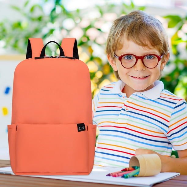 Orange backpack kid deals