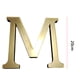 thumbnail image 4 of Letras Inglesas Pegatinas Pared 20 Cm Calcomanías 3d Acrílico para Del (m), 4 of 9