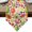 White, variant on Summer Fruits Table Runner Linen Burlap Table Runner 36 Inches Small Tropical Watermelon Kiwi Black Exotic Dresser Scarves for Kitchen Island Coffee Dining Room Party Holiday Decoration 13"x36"