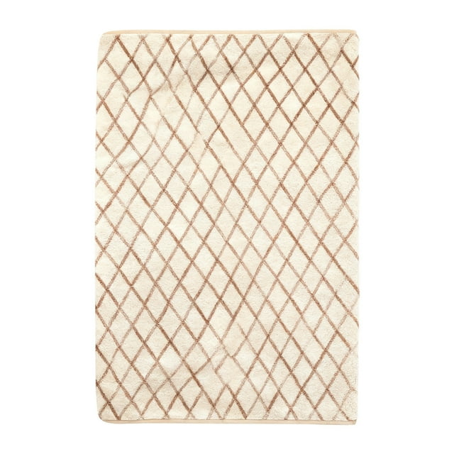 Face Towels for Bathroom and Hair Drying Mesh Corals Fleece Towel