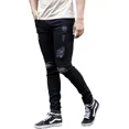 thumbnail image 4 of Auxamy Pantalones Mezclilla Strech De Agujero Para Hombre, 4 of 7