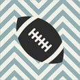thumbnail image 2 of Great Art Now Eat Sleep Play Football - Blue Part I by Sports Mania, Framed Wall Art, 14W x 14H, 2 of 3