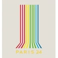 thumbnail image 2 of Colorful Lines Adult Sand Long Sleeve Hoodie-Small, 2 of 3