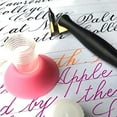 3 Dinky Dip Ink Bottles with empty ink jar Holder Calligraphy Ink