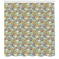 thumbnail image 3 of Ambesonne Bacon Shower Curtain, Delicious Pastry Pancakes, 69"Wx84"L, Multicolor, 3 of 3
